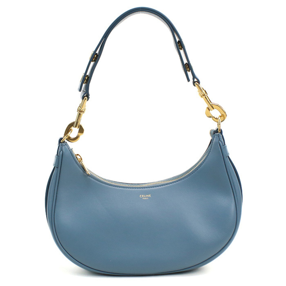 CELINE Celine Shoulder Bag 196923DGQ.07DD Ava Strap Medium Women's Blue